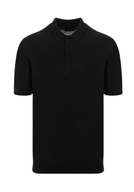 polo mc uomo nera ROBERTO COLLINA | RB10024RB1009